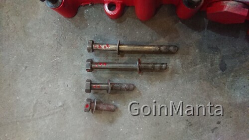 Timing bolt cover bolts
