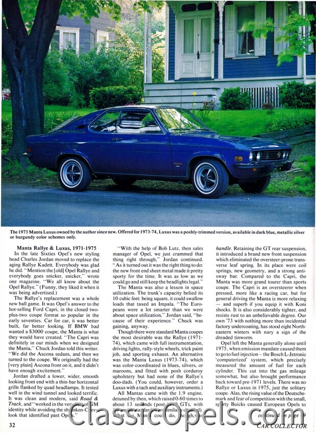 Magazine Article - CarCollector - Jan 1982 - 6