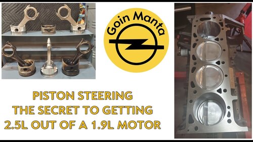 What is Piston Steering ? How is it done ? Using the technique on a Diesel Crank w/ larger journals