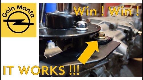 Short Shifter for the Opel Getrag 240 5 speed - For Opel GT and Manta A