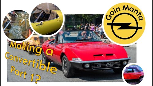 Can you use a Fiat 124 Spider frame to convert an Opel GT or any Kit Car into a Convertible ?