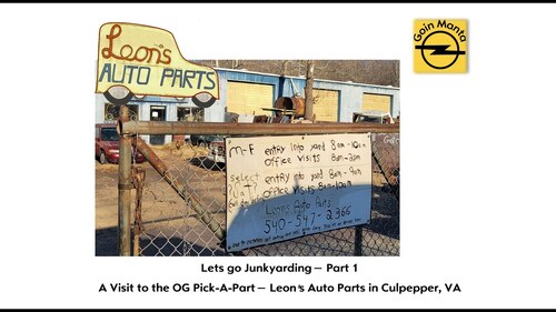 Leons Auto Parts - You have never seen a Junkyard like this.. You have to see to believe it - PART 1