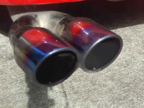 Calibra 16V-4x4 Stainless Steel Exhaust