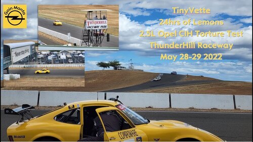 A Day in the Life of a LeMons Racing Team - TinyVette - Thunderhill May 28-29