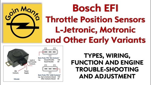Guide to Bosch L-Jetronic EFI Throttle Position Switches ( TPS ) - Adjustment & Troubleshooting