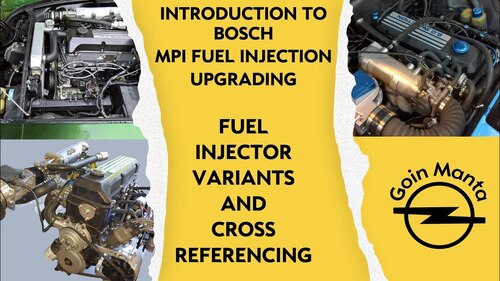 How to Cross Reference and Upgrade your Bosch L-Jetronic and Motronic Injectors.