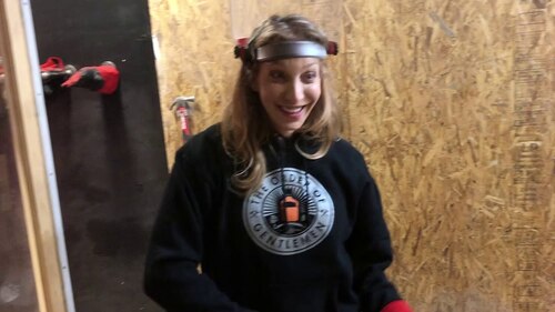 Valerie in Rage Room Happy Birthday 2020 Video 03/12