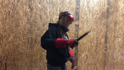 Valerie in Rage Room Happy Birthday 2020 Video 11/12