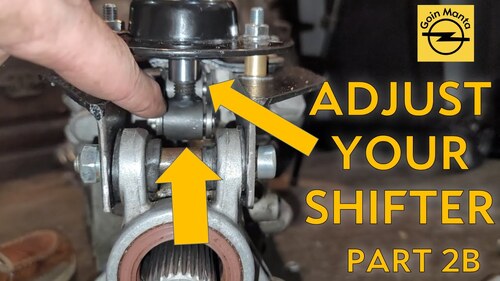 Shifter Shorts - Adjusting Your Custom Opel Getrag 5 speed Shifter Part 2B