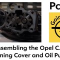 The Secrets of the Opel C.I.H. Timing Cover and Oil Pump Assembly. Installing the pads and gears.